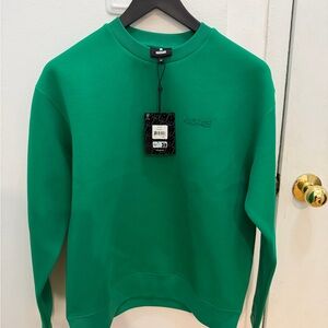 Mackage Vibrant Green Crewneck Sweater